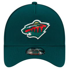 NHL Minnesota Wild New Era Core A-Frame 9FORTY Adjustable Hat - Green