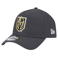 NHL Vegas Golden Knights New Era Core A-Frame 9FORTY Adjustable Hat - Gray