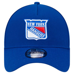 NHL New York Rangers New Era Core A-Frame 9FORTY Adjustable Hat - Blue