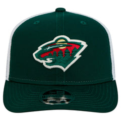 NHL Minnesota Wild New Era Core Trucker 9SEVENTY Stretch-Snap Hat - Green