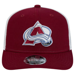 NHL Colorado Avalanche New Era Core Trucker 9SEVENTY Stretch-Snap Hat - Burgundy