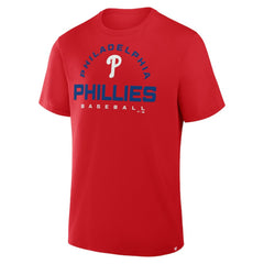 Philadelphia Phillies Fanatics Clubhouse Legacy Primary Play T-Shirt - Red T-shirts