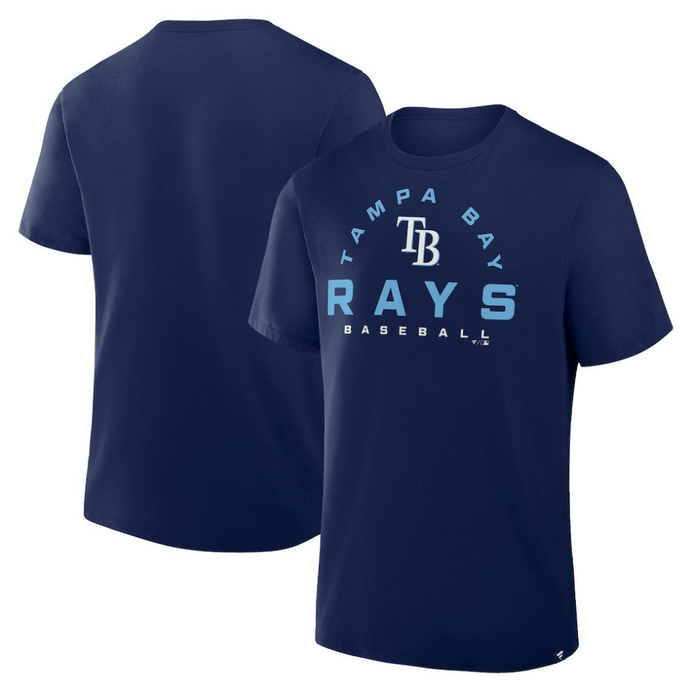 Tampa Bay Rays Fanatics Clubhouse Legacy Primary Play T-Shirt - Navy T-shirts