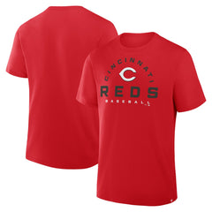 Cincinnati Reds Fanatics Clubhouse Legacy Primary Play T-Shirt - Red T-shirts
