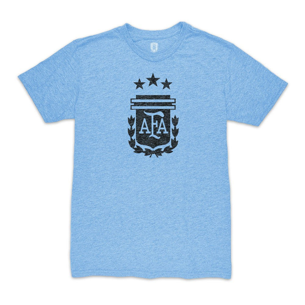 Enzo Fernández Argentina National Team 1863FC Player Vintage Tri-Blend T-Shirt Light Blue sale