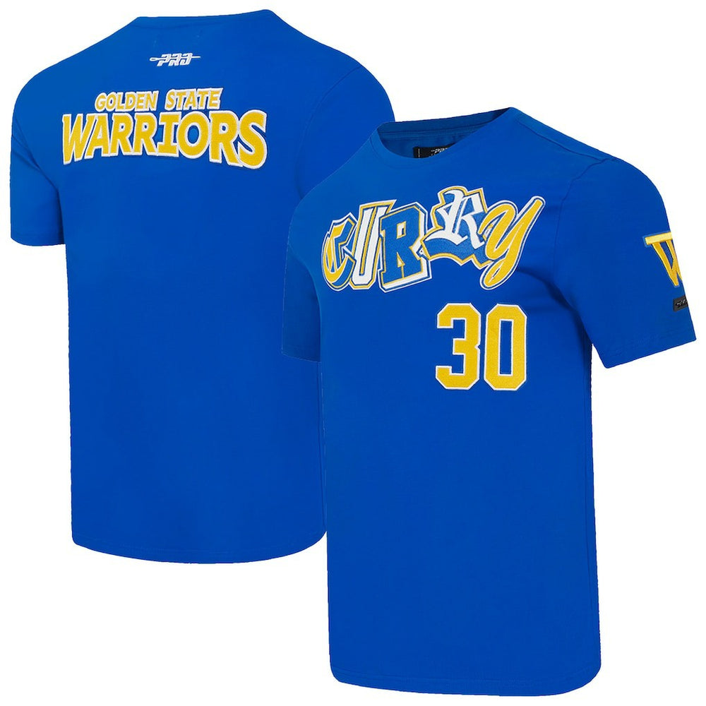 Stephen Curry Golden State Warriors Pro Standard City Ransom T-Shirt Royal