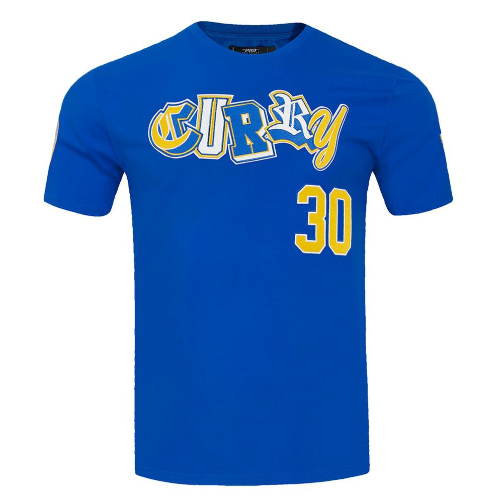 Stephen Curry Golden State Warriors Pro Standard City Ransom T-Shirt Royal
