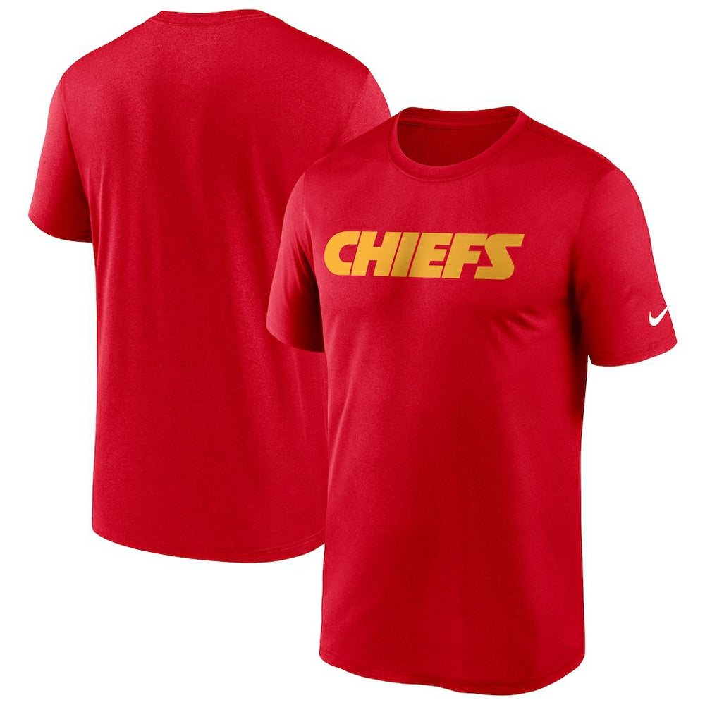 Kansas City Chiefs Wordmark Legend T-Shirt Red