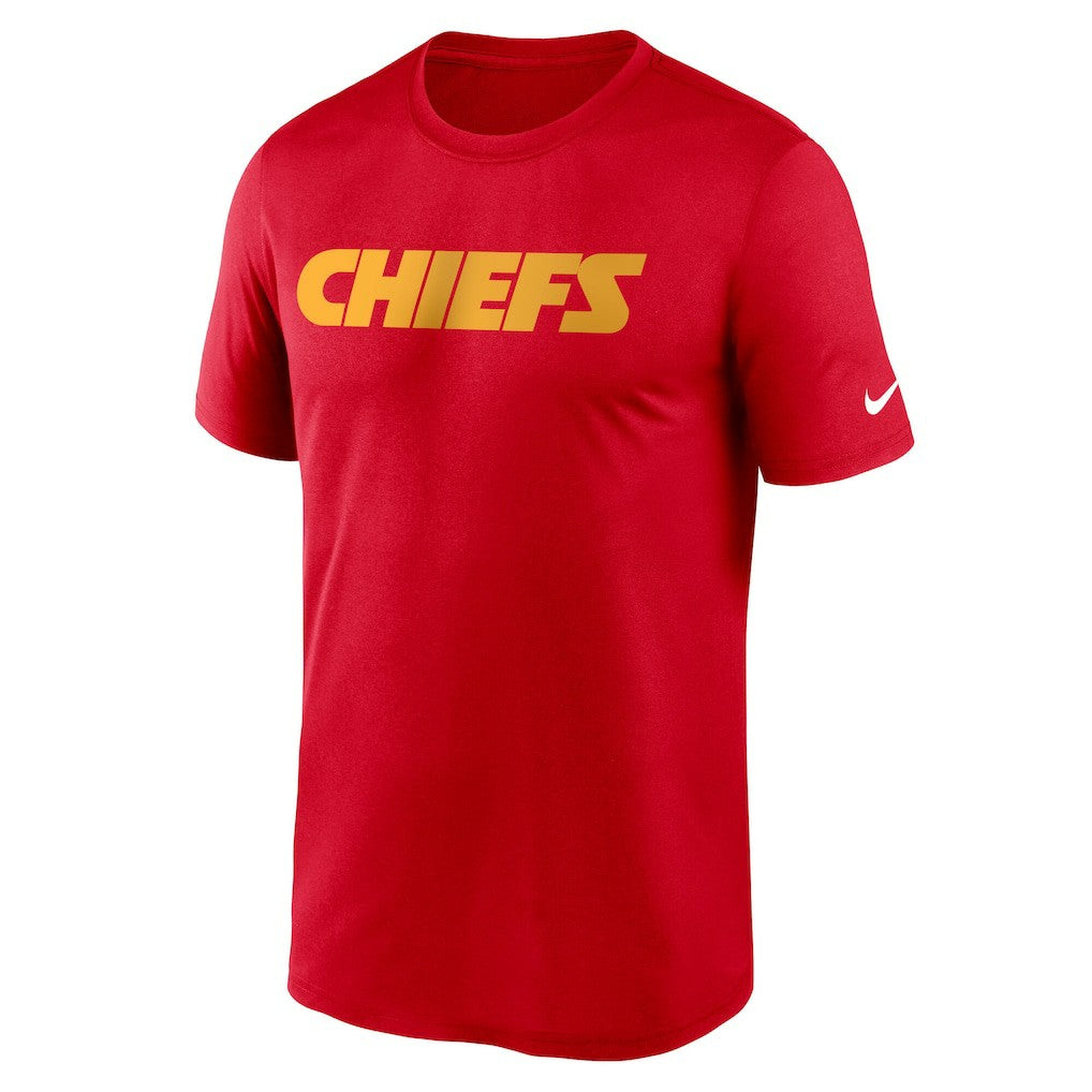 Kansas City Chiefs Wordmark Legend T-Shirt Red