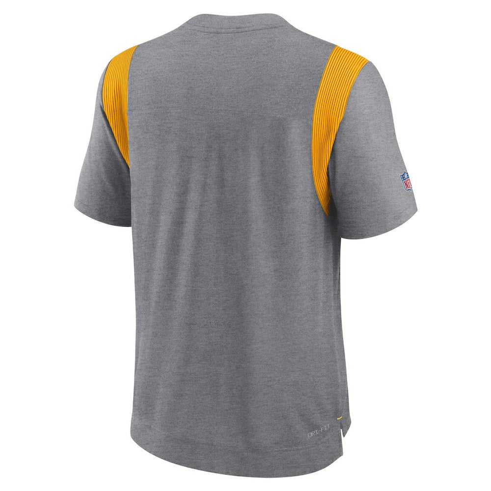 Washington Commanders Sideline Tonal Logo Performance Player T-Shirt Charcoal