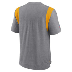 Washington Commanders Sideline Tonal Logo Performance Player T-Shirt Charcoal