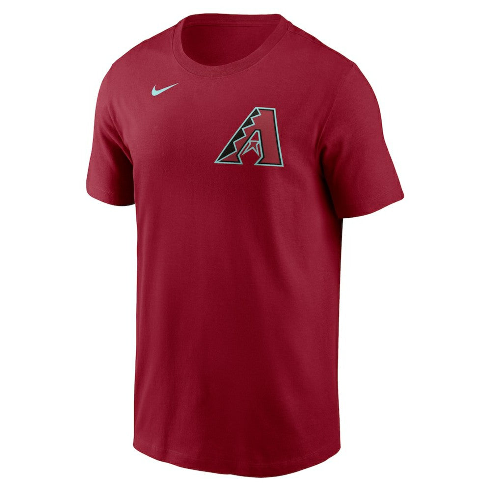 Corbin Carroll Arizona Diamondbacks Nike Fuse Name & Number T-Shirt - Red T-shirts