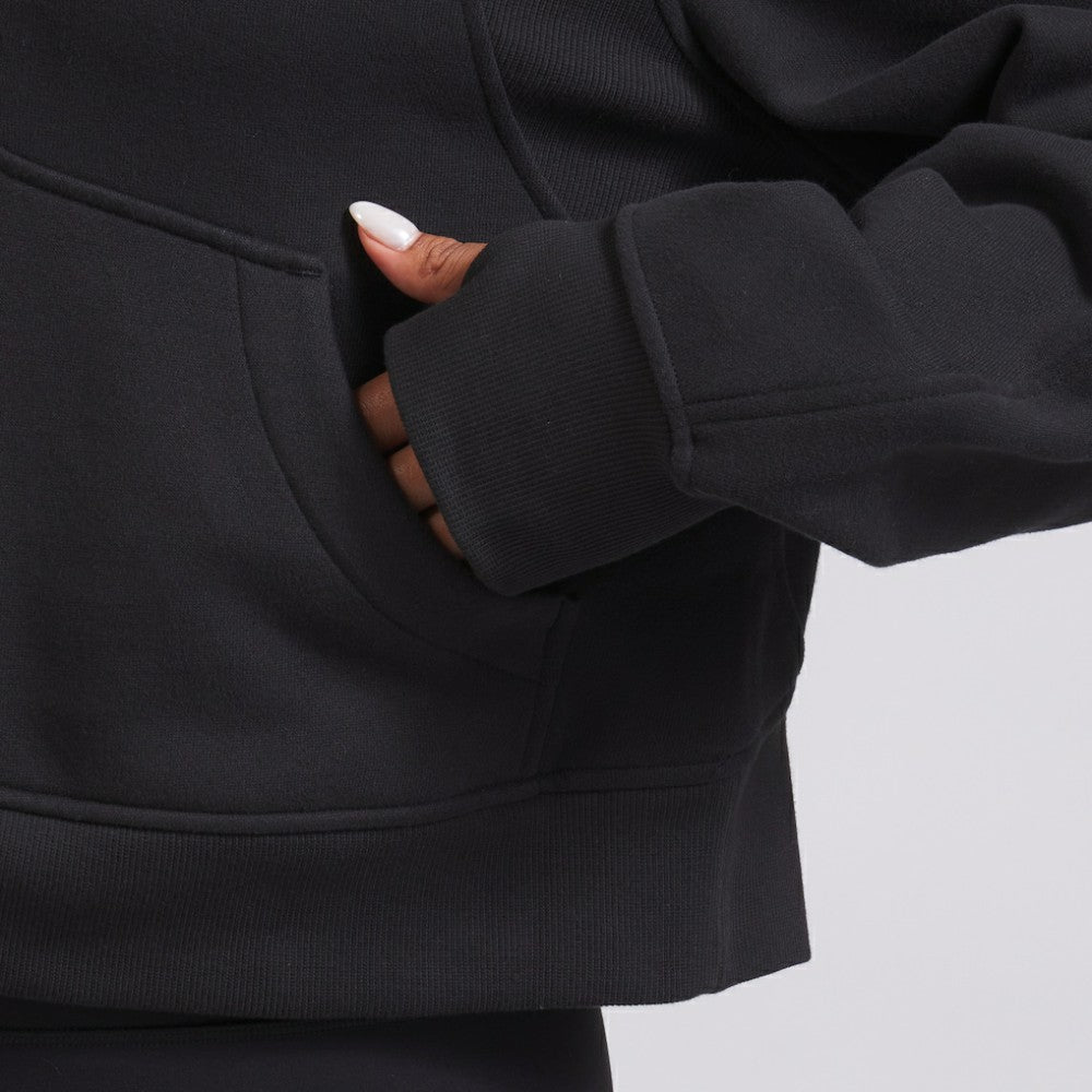 NHL Boston Bruins lululemon Women's Scuba Oversized Half-Zip Hoodie - Black