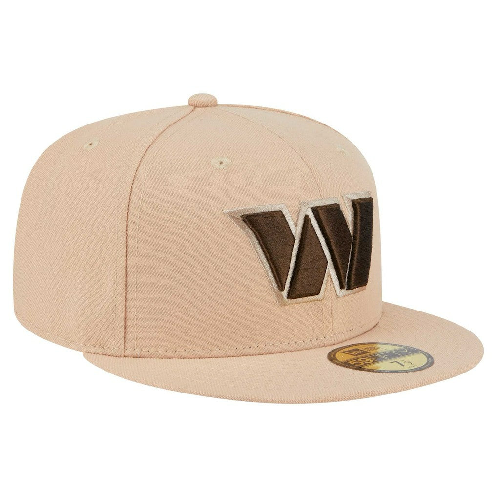Washington Commanders New Era Candied Pecan 59FIFTY Fitted Hat Tan