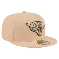Jacksonville Jaguars New Era Candied Pecan 59FIFTY Fitted Hat Tan