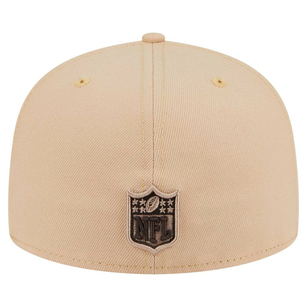 Las Vegas Raiders New Era Candied Pecan 59FIFTY Fitted Hat Tan