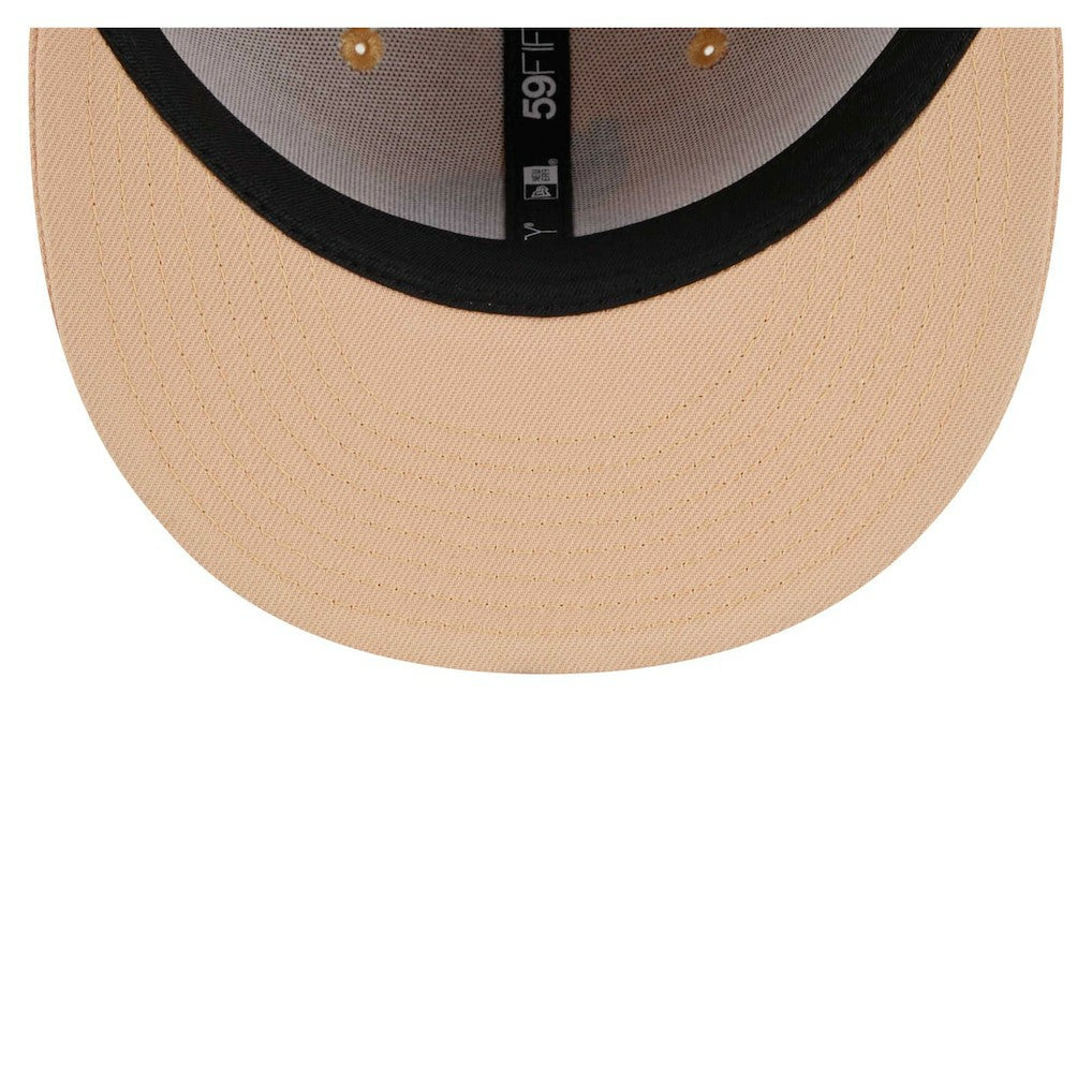Minnesota Vikings New Era Candied Pecan 59FIFTY Fitted Hat Tan