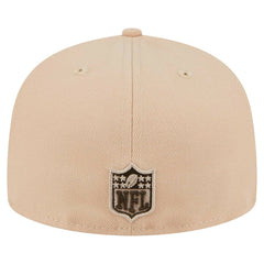 Philadelphia Eagles New Era Candied Pecan 59FIFTY Fitted Hat Tan