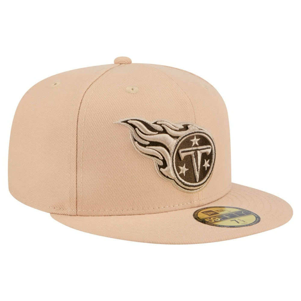 Tennessee Titans New Era Candied Pecan 59FIFTY Fitted Hat Tan