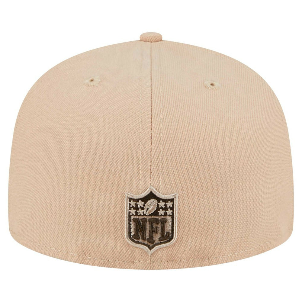 Baltimore Ravens New Era Candied Pecan 59FIFTY Fitted Hat Tan