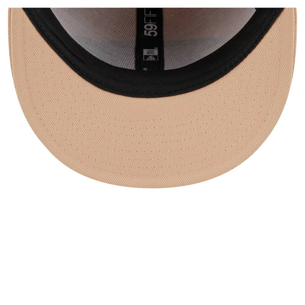 Baltimore Ravens New Era Candied Pecan 59FIFTY Fitted Hat Tan
