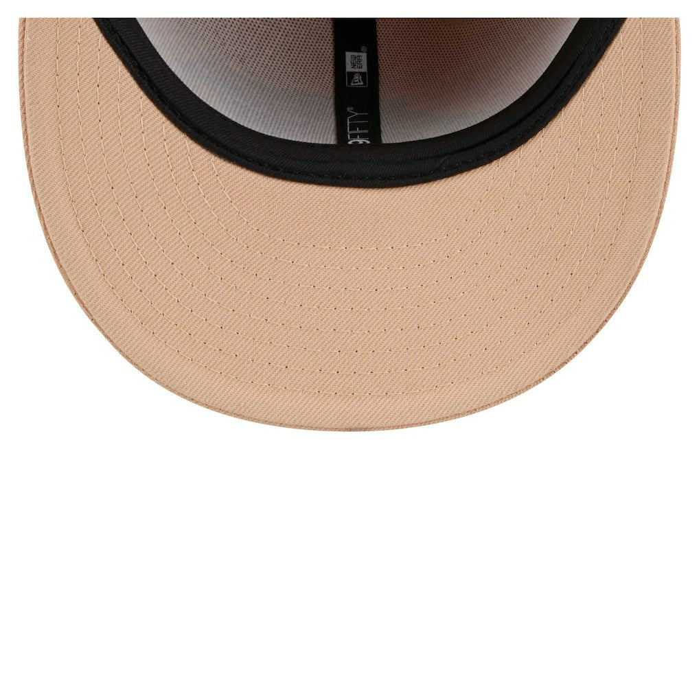 Carolina Panthers New Era Candied Pecan 59FIFTY Fitted Hat Tan