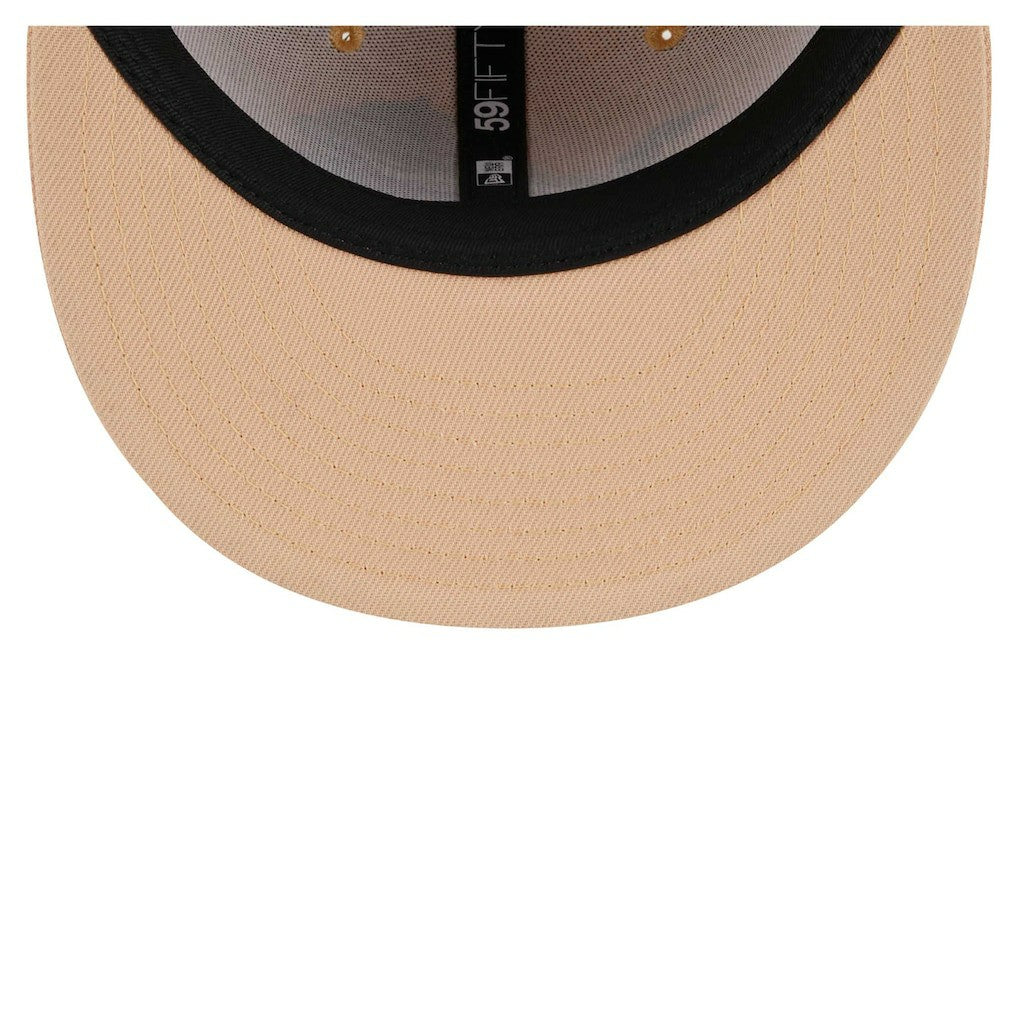 Detroit Lions New Era Candied Pecan 59FIFTY Fitted Hat Tan