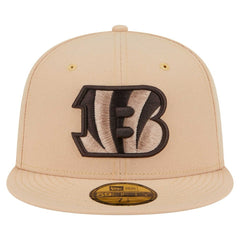 Cincinnati Bengals New Era Candied Pecan 59FIFTY Fitted Hat Tan