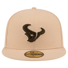 Houston Texans New Era Candied Pecan 59FIFTY Fitted Hat Tan