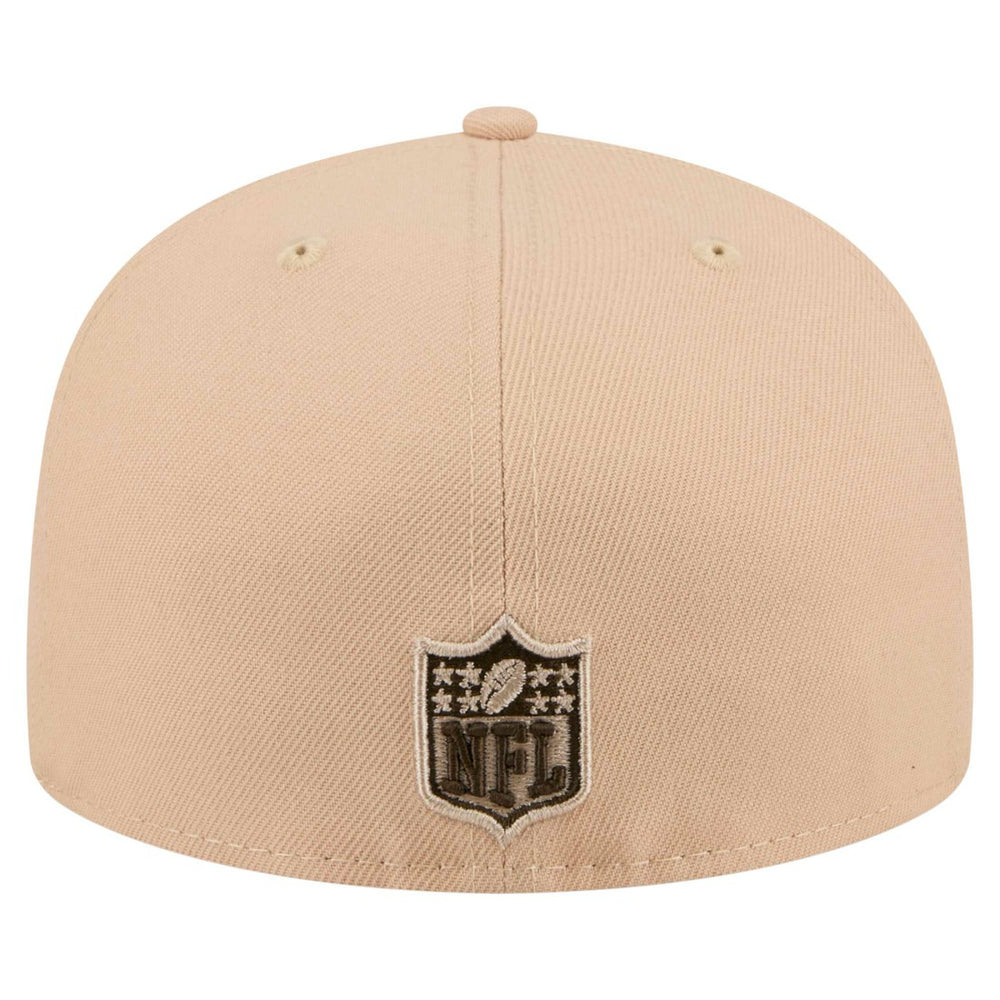 Houston Texans New Era Candied Pecan 59FIFTY Fitted Hat Tan