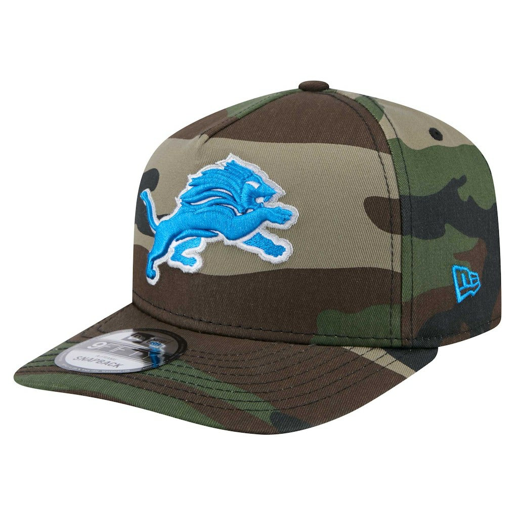 Detroit Lions New Era Woodsy 9FIFTY Snapback Hat Camo