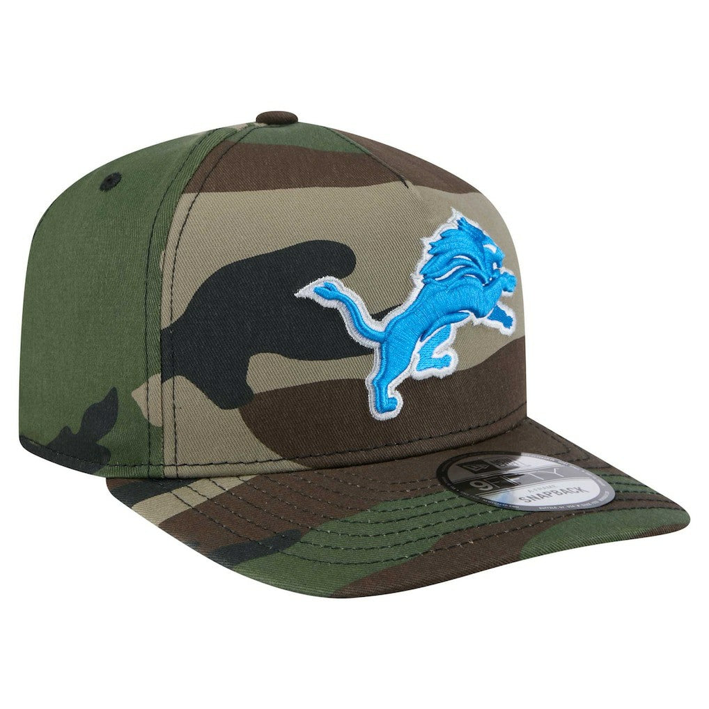 Detroit Lions New Era Woodsy 9FIFTY Snapback Hat Camo
