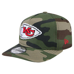 Kansas City Chiefs New Era Woodsy 9FIFTY Snapback Hat Camo