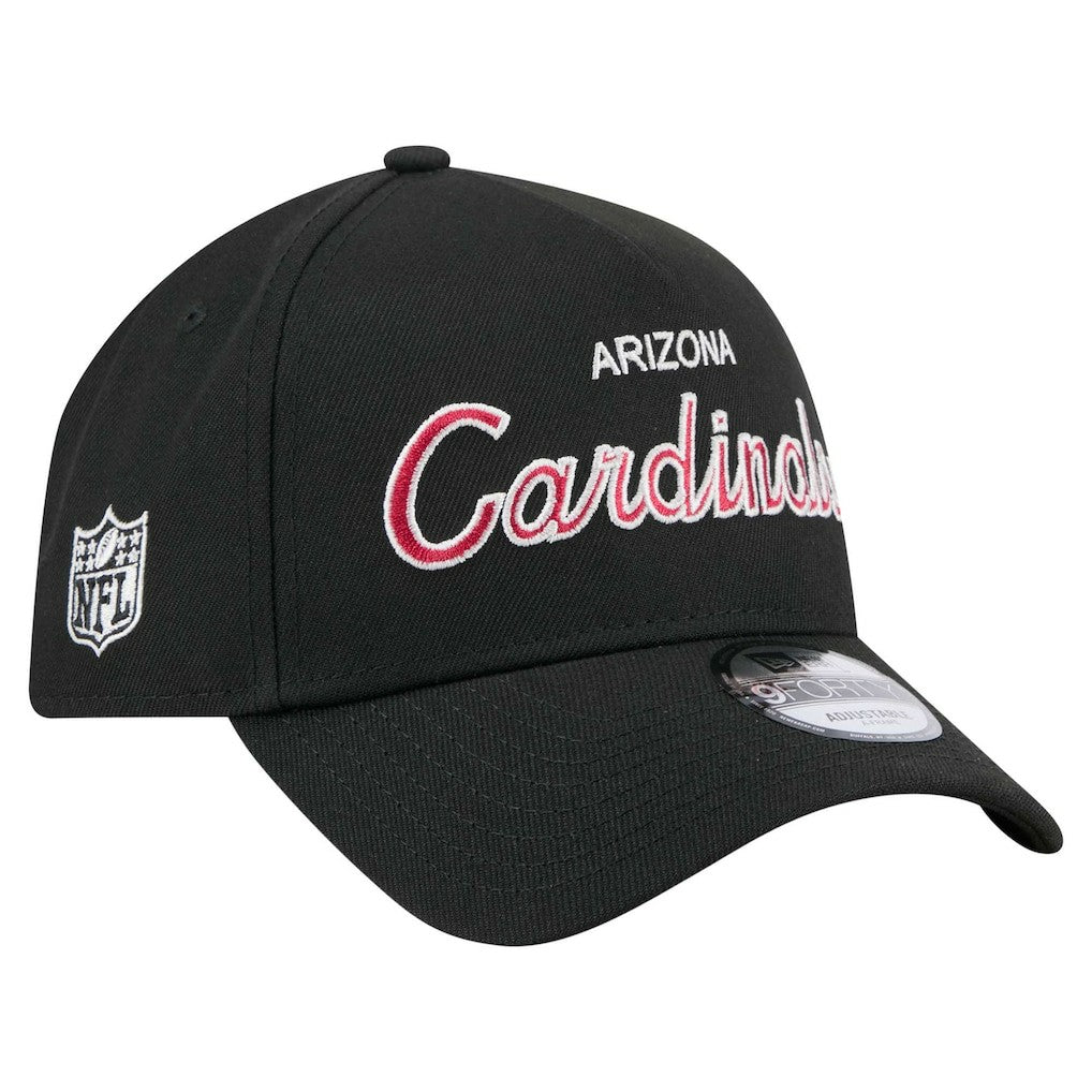 Arizona Cardinals New Era Smith 9FORTY Adjustable hat Black