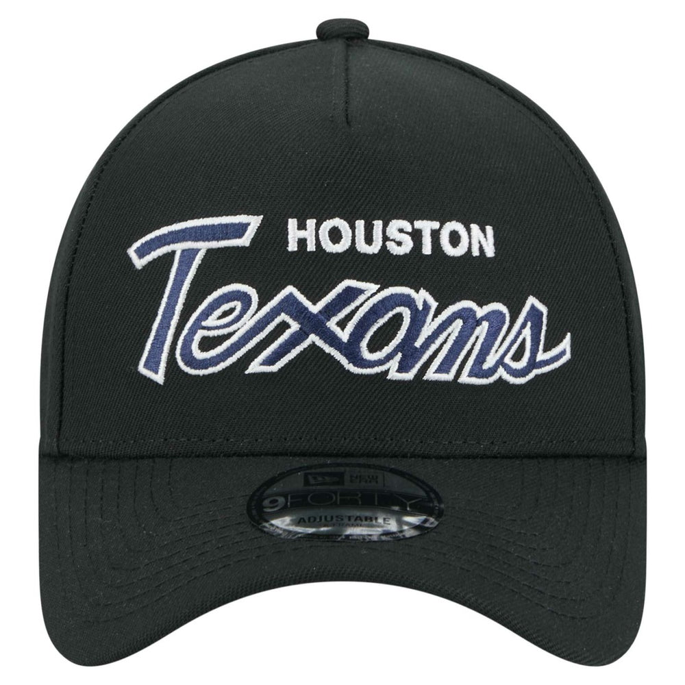 Houston Texans New Era Smith 9FORTY Adjustable hat Black