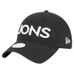 Detroit Lions New Era Women's Cece 9TWENTY Adjustable Hat Black