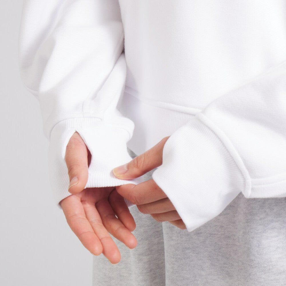 NHL Detroit Red Wings lululemon Women's Scuba Oversized Half Zip Top - White