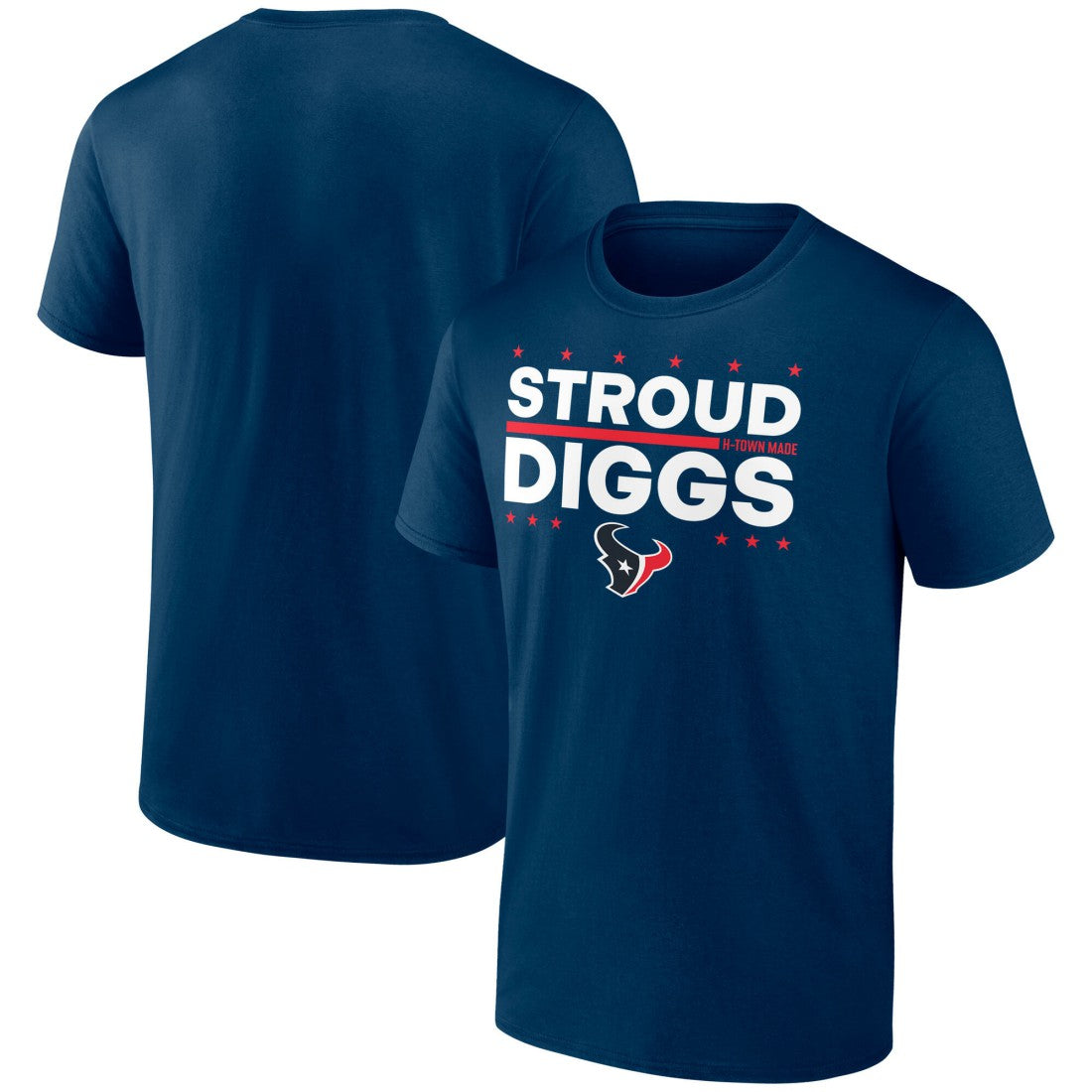 CJ Stroud & Stefon Diggs Houston Texans Election Players T-Shirt Navy