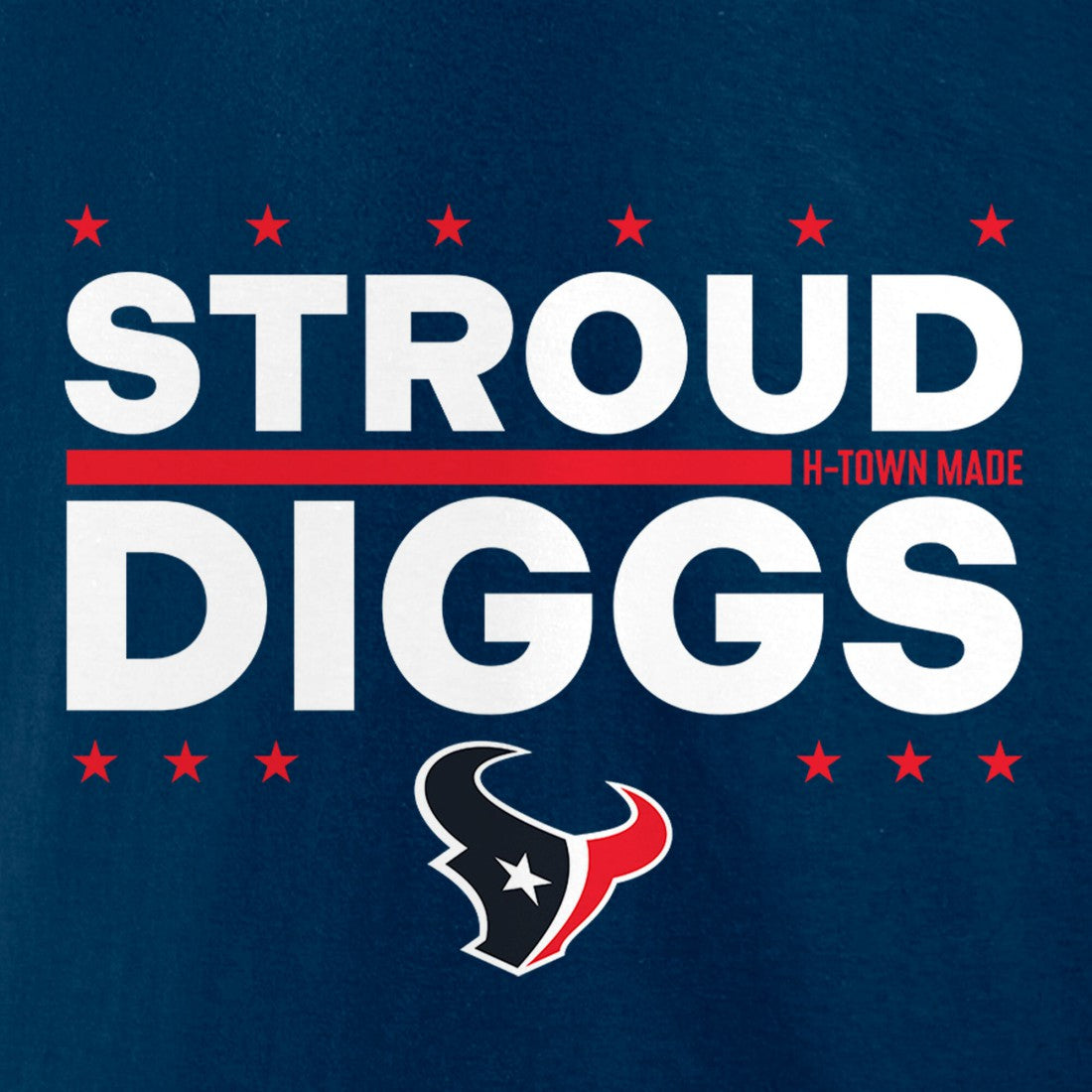 CJ Stroud & Stefon Diggs Houston Texans Election Players T-Shirt Navy