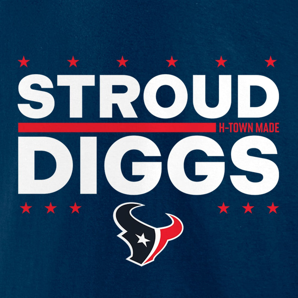 CJ Stroud & Stefon Diggs Houston Texans Election Players T-Shirt Navy