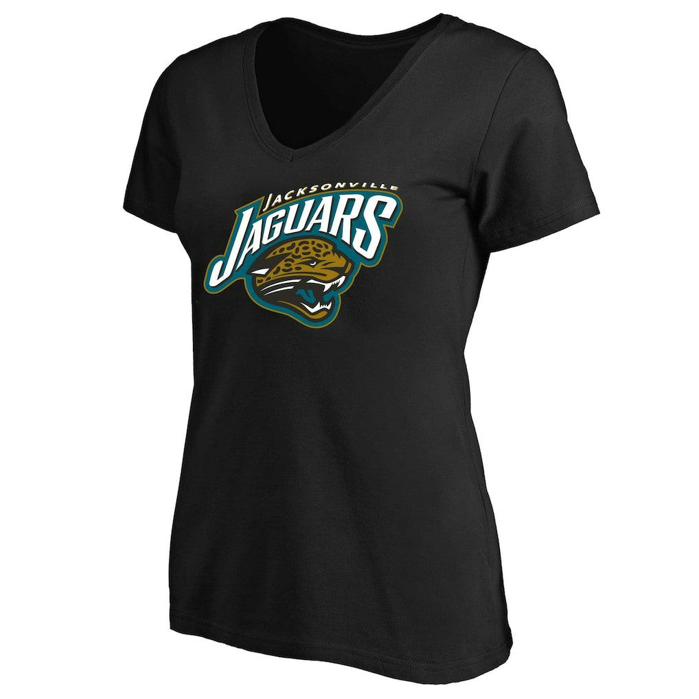 Jacksonville Jaguars Women's Plus Size Classic Logo T-Shirt Black