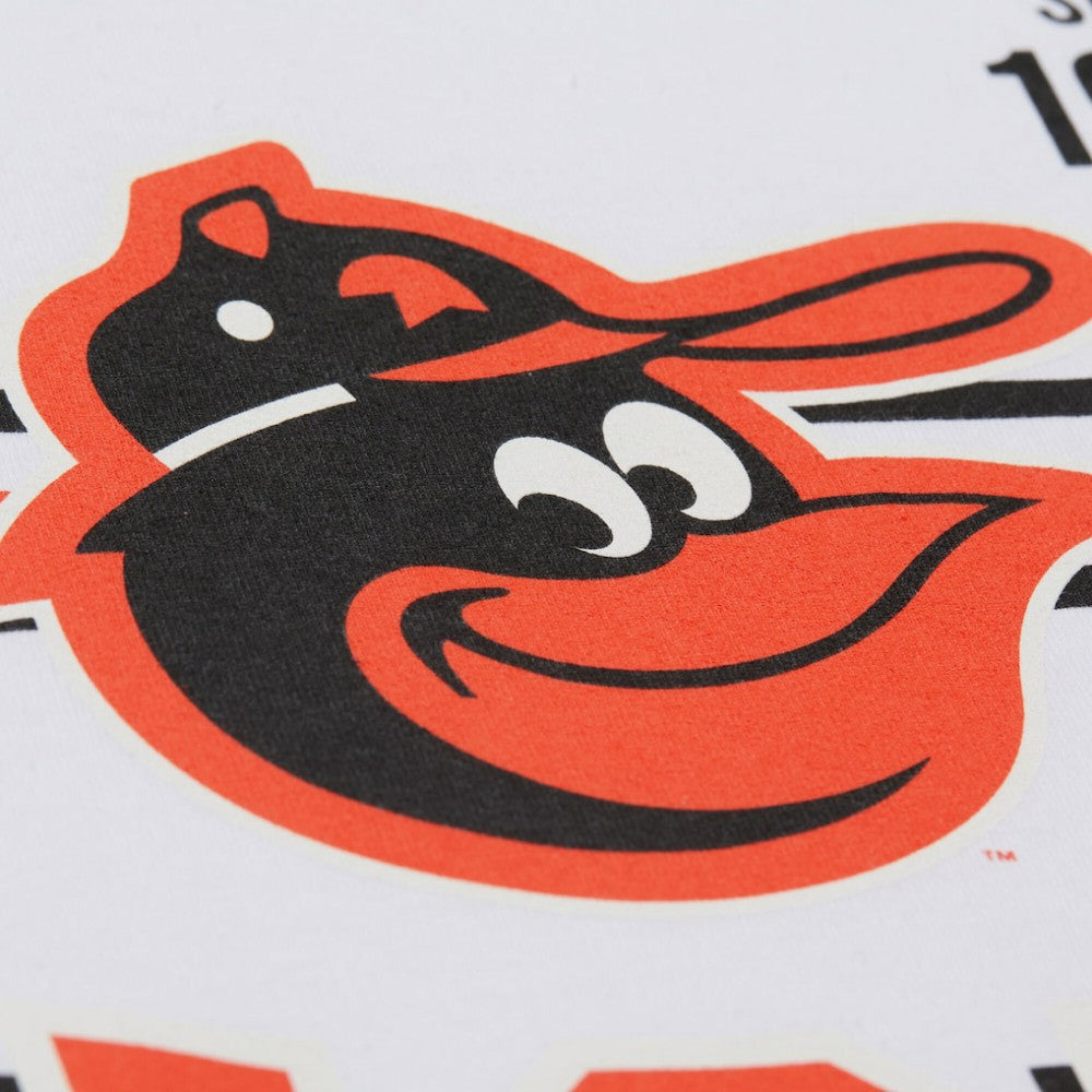 Baltimore Orioles Mitchell & Ness Cooperstown Collection Team Origins Premium T-Shirt - White T-shirts