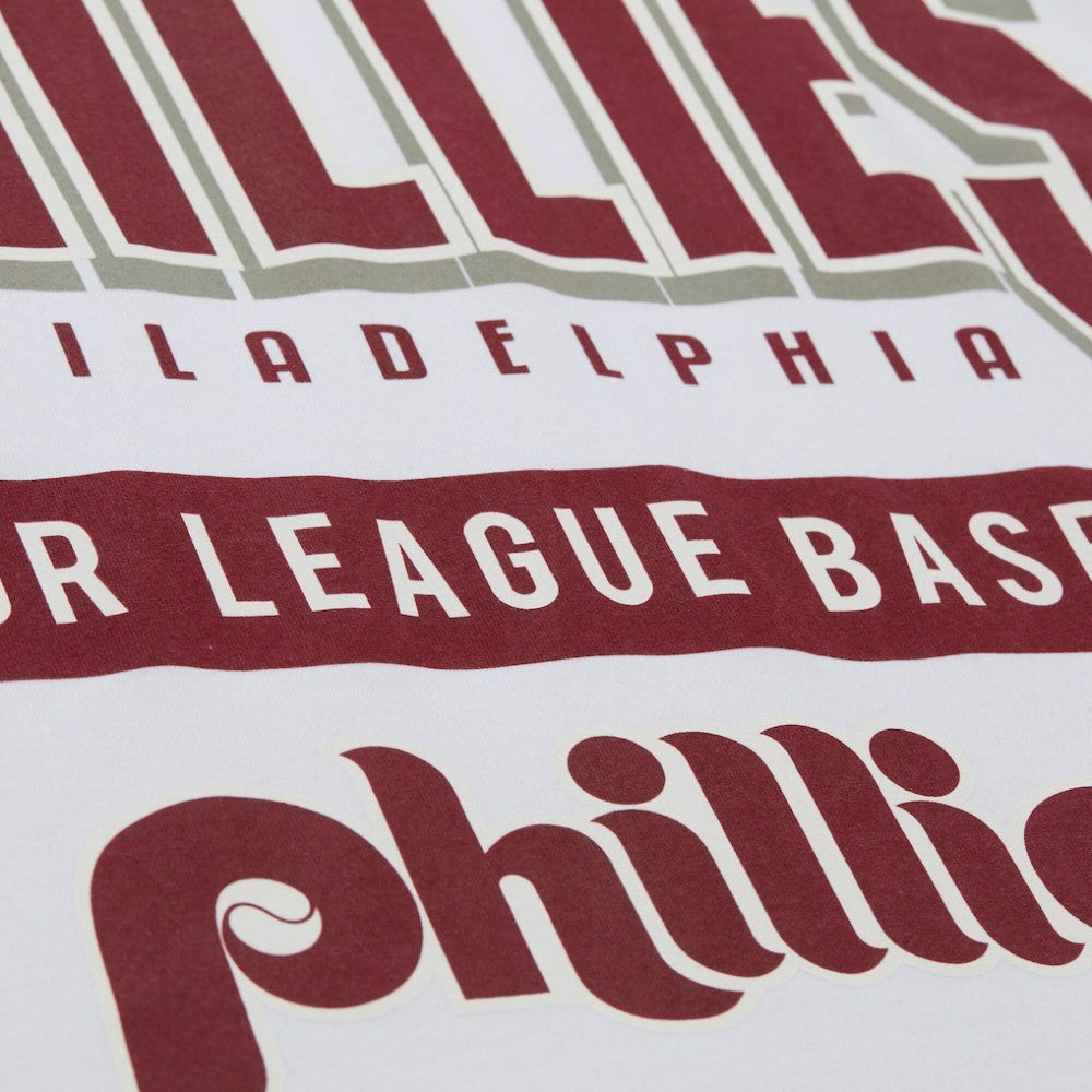 Philadelphia Phillies Mitchell & Ness Cooperstown Collection Team Origins Premium T-Shirt - White T-shirts