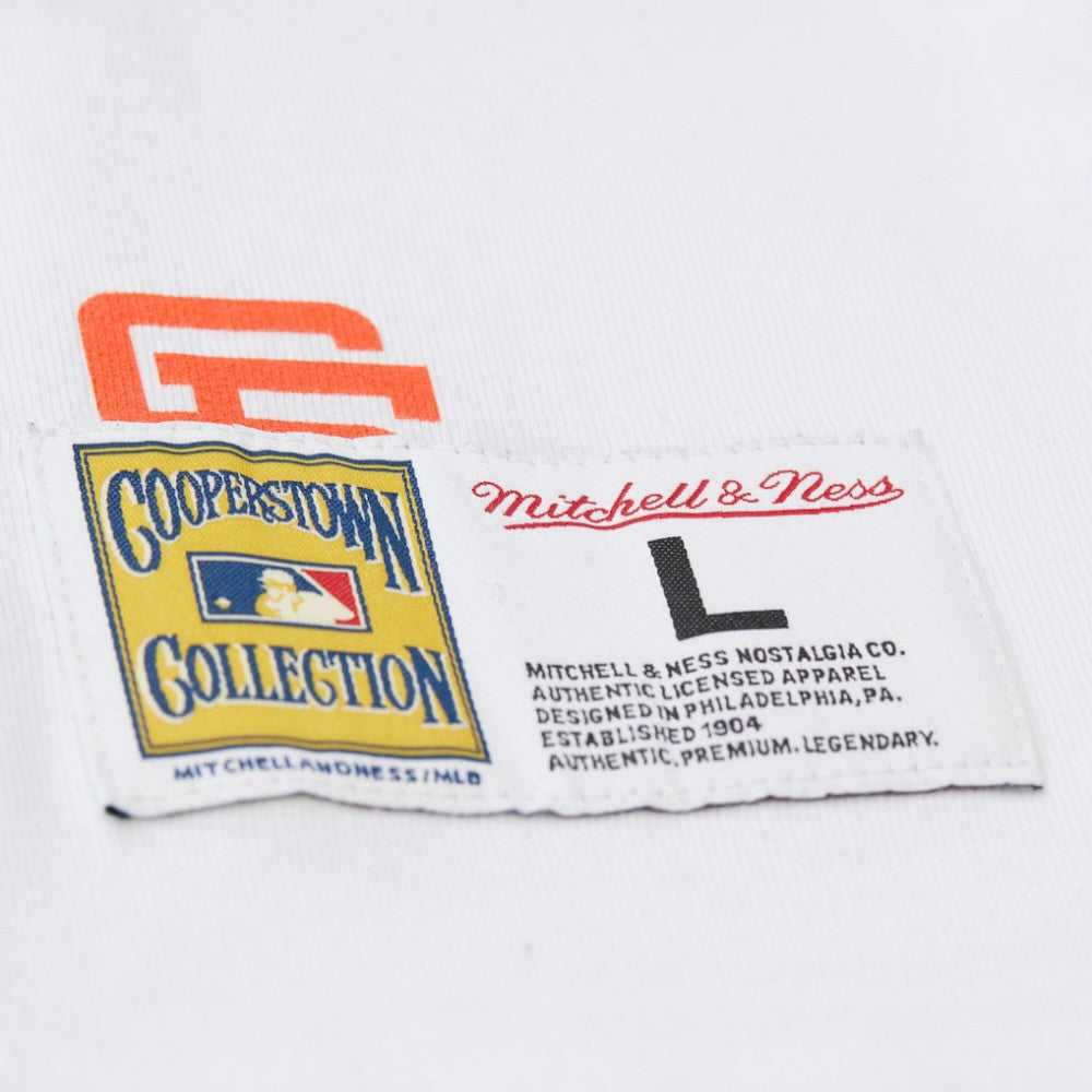 San Francisco Giants Mitchell & Ness Cooperstown Collection Team Origins Premium T-Shirt - White T-shirts