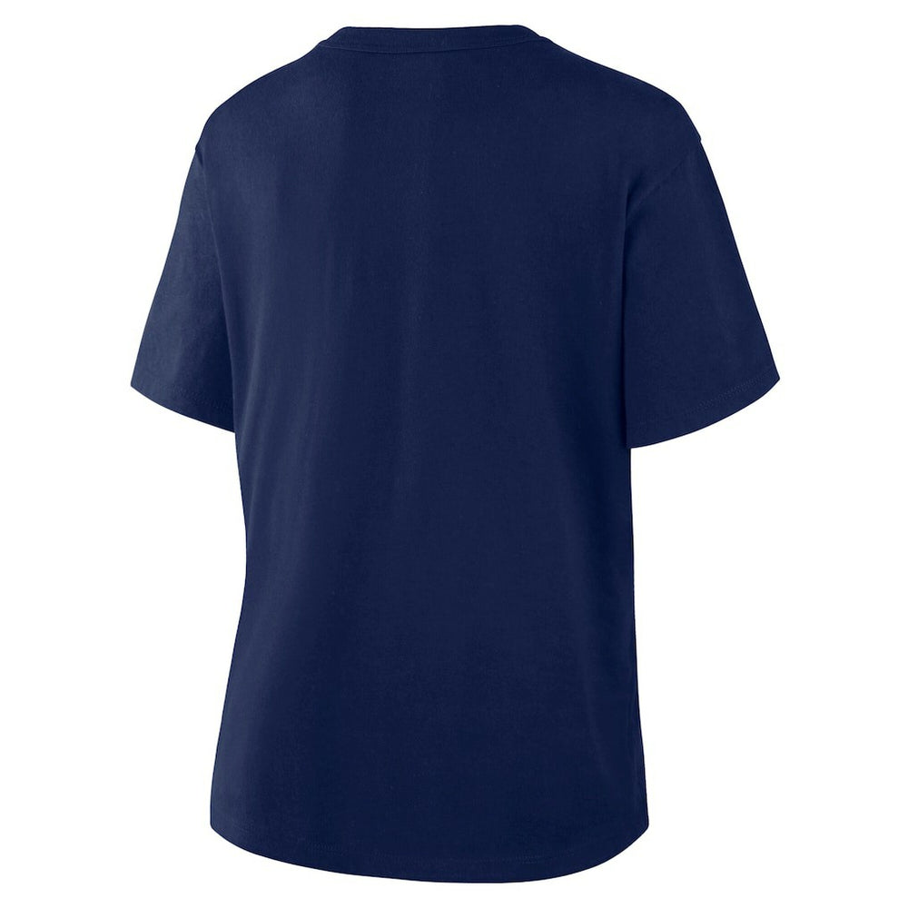 Dallas Cowboys Women's Line Em Up T-Shirt Navy