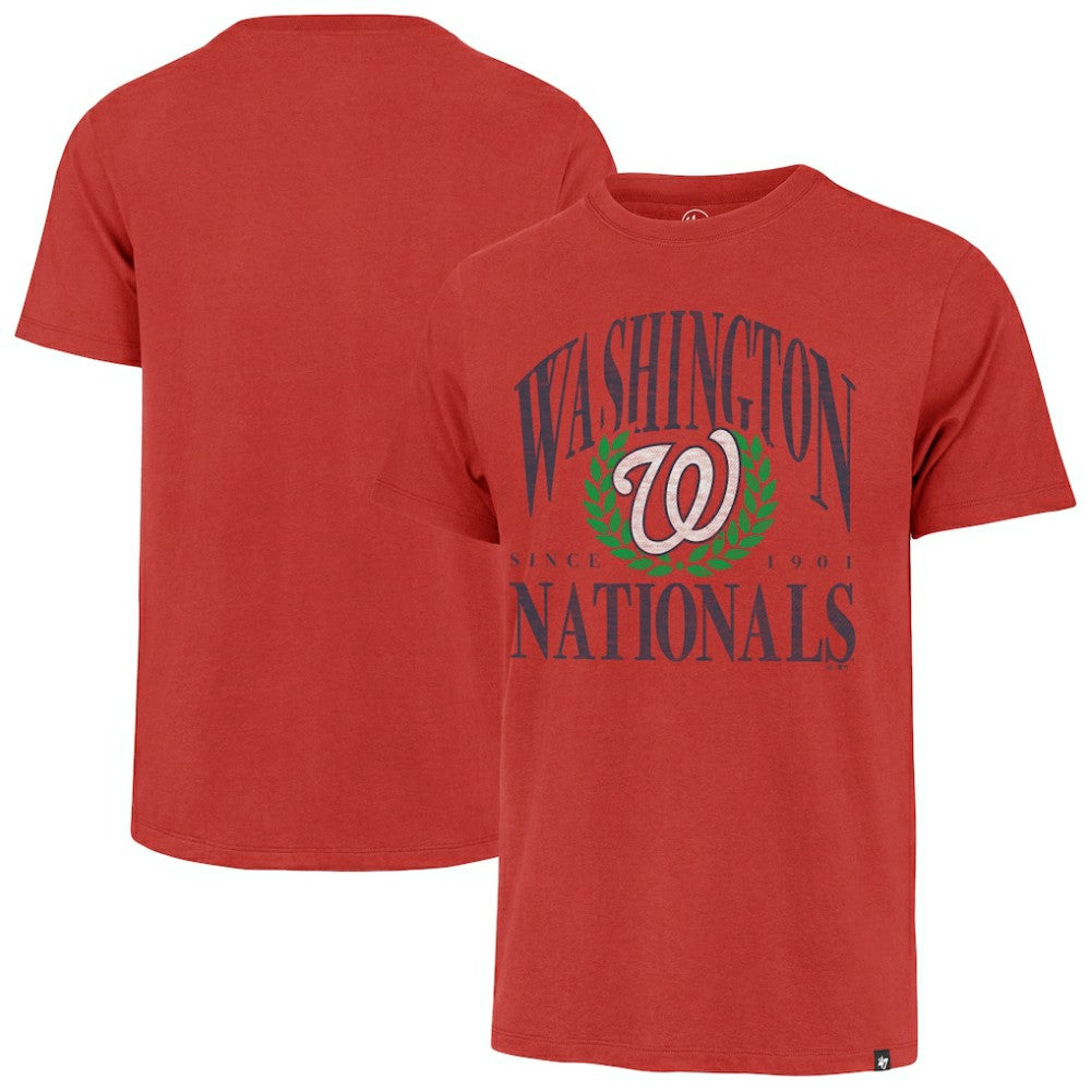 Washington Nationals '47 Pitchout Franklin T-Shirt - Red T-shirts