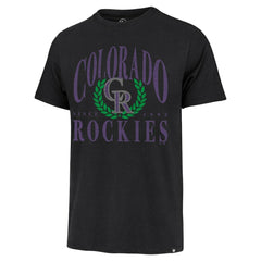 Colorado Rockies '47 Pitchout Franklin T-Shirt - Black T-shirts