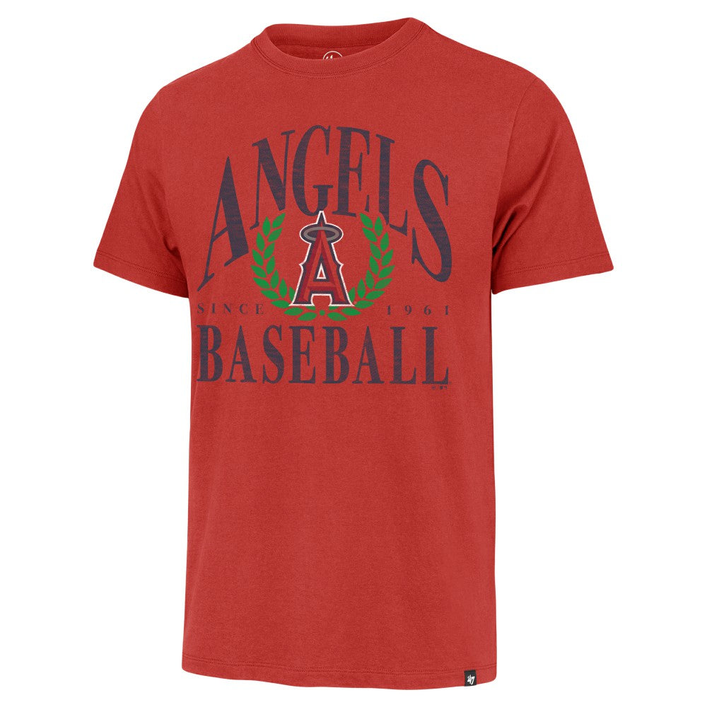 Los Angeles Angels '47 Pitchout Franklin T-Shirt - Red T-shirts