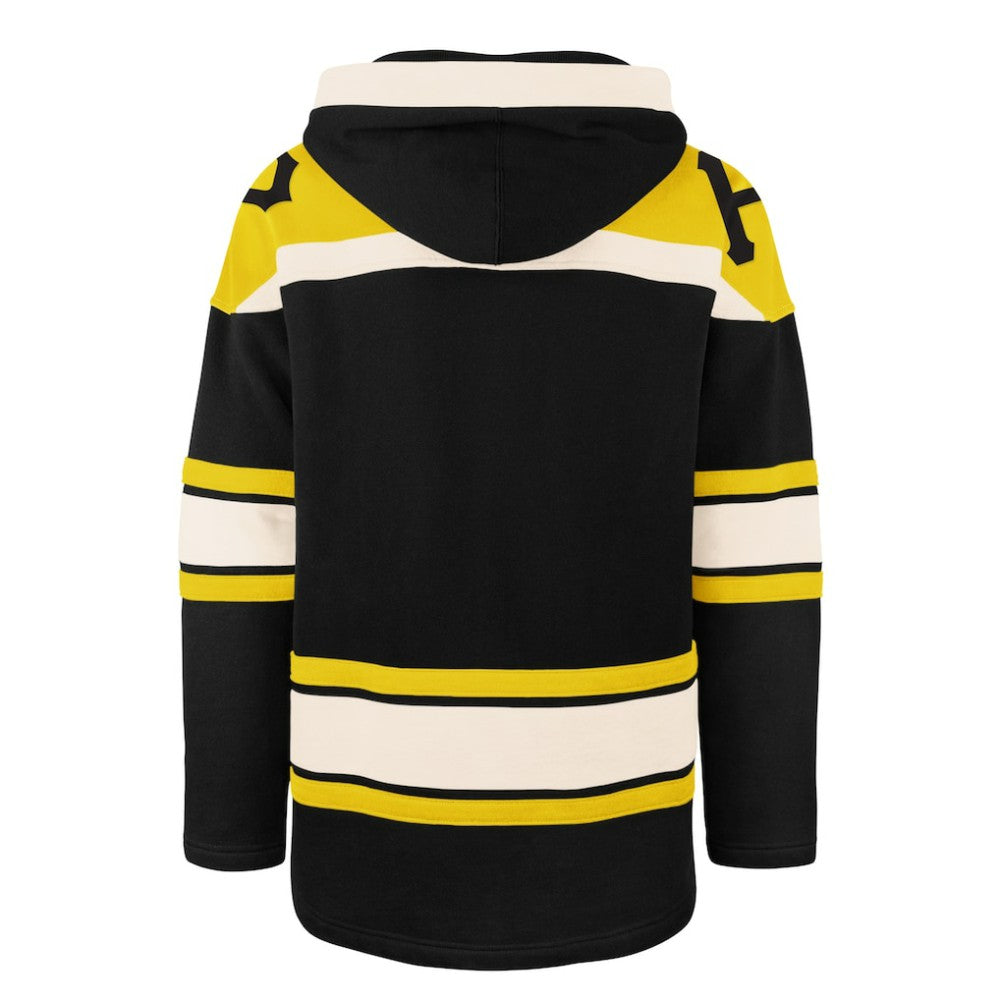 Pittsburgh Pirates '47 Superior Lacer Pullover Hoodie - Black Hoodies