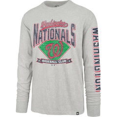 Washington Nationals '47 Fair Ball Franklin Long Sleeve T-Shirt - Gray T-shirts